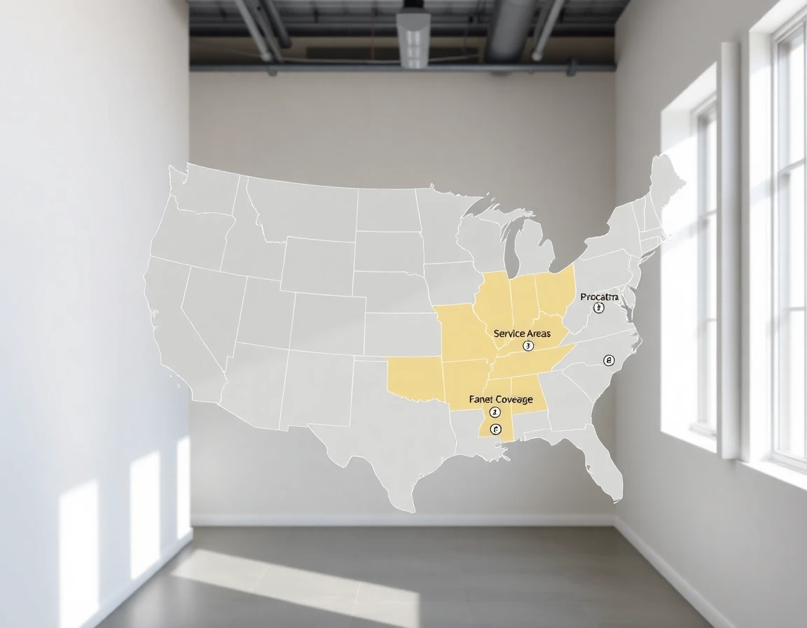 Plumbing Service Areas Map