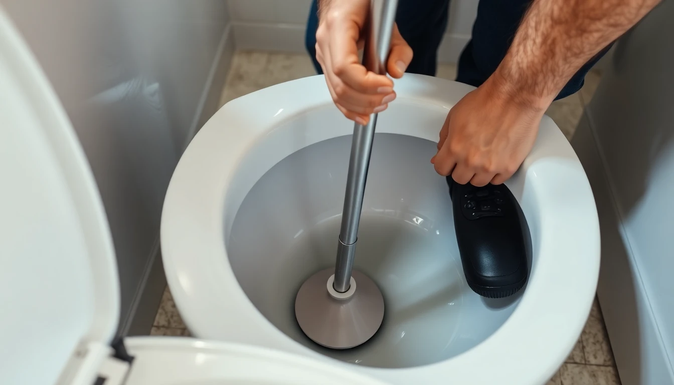 Clogged Toilet Repair